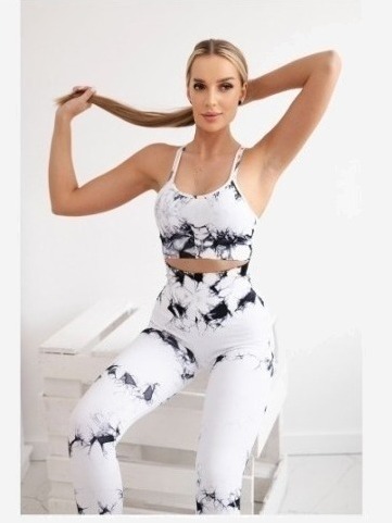 Fitness komplet biely
