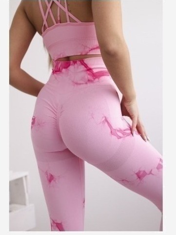 Fitness komplet ružová + fuchsia