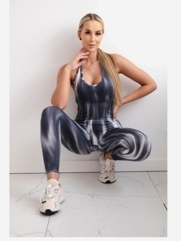 Fitness overal grafit